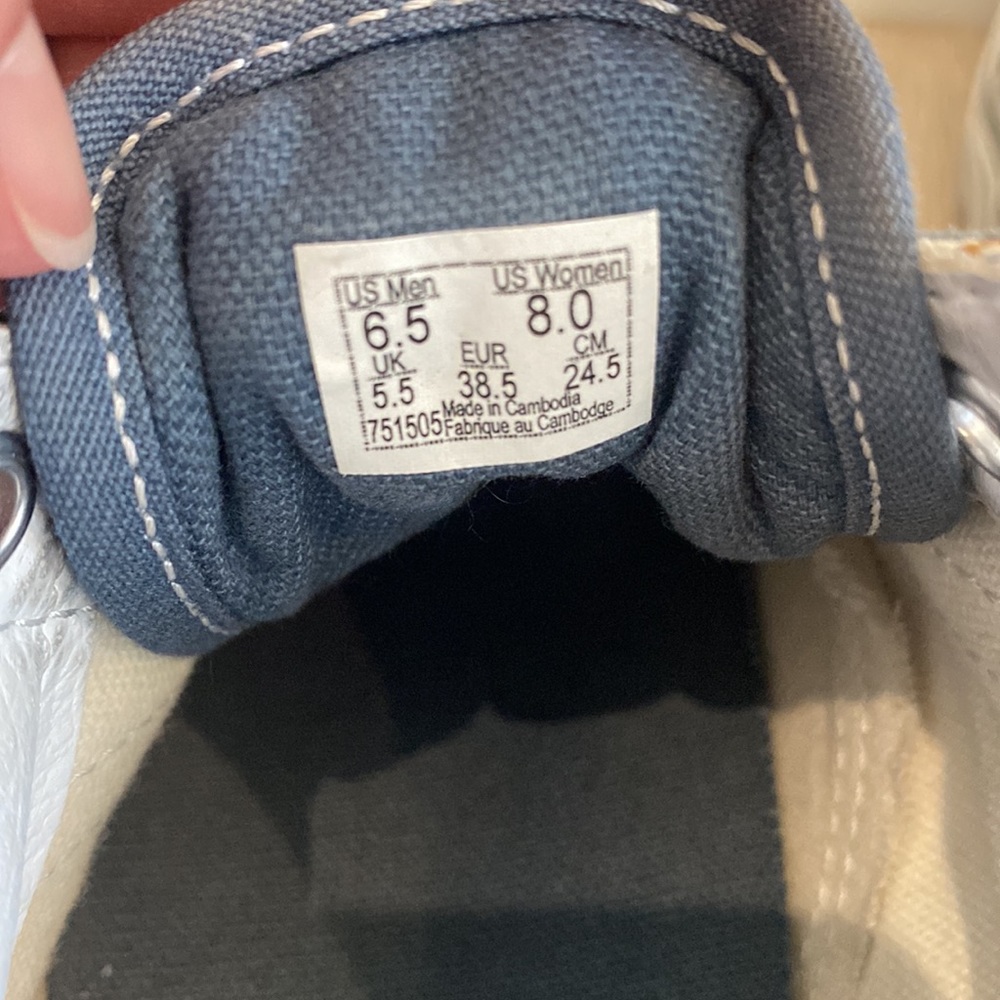 Blue Vans - Picture 3 of 6
